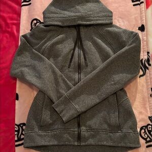 Lululemon Gray Zip-Up Hoodie